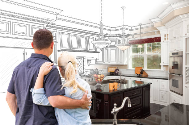 Custom kitchen cabinets installed in a Haddon Heights home